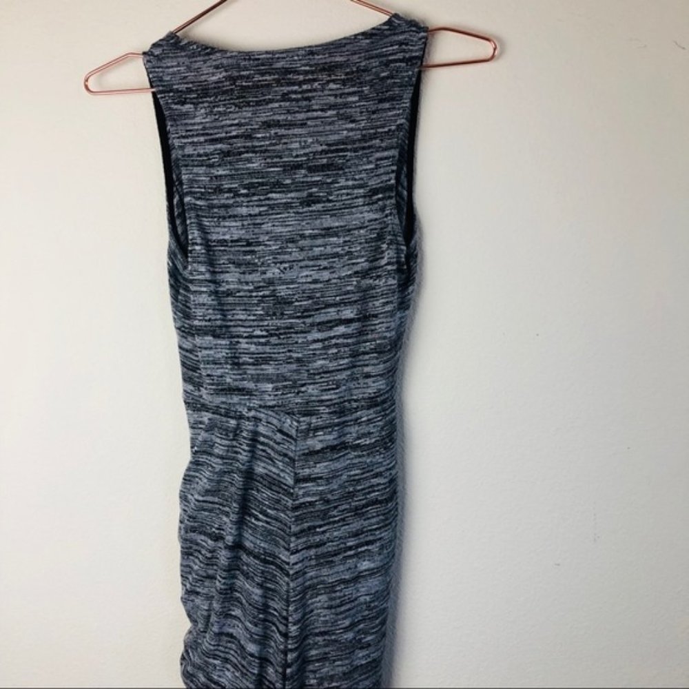 ❌SOLD❌EUC Haute Monde Gray Asymmetrical Dress S - Picture 5 of 6